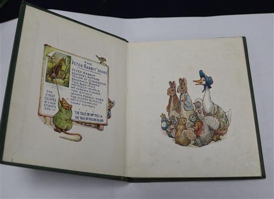 Potter, Beatrix - Appley Dappleys Nursery Rhymes, 1st edition, sextodecimo, 16mo, original boards,